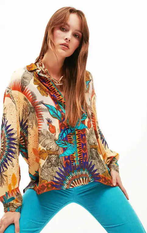 Chemise Wild Bonaventure Zoulou Beige