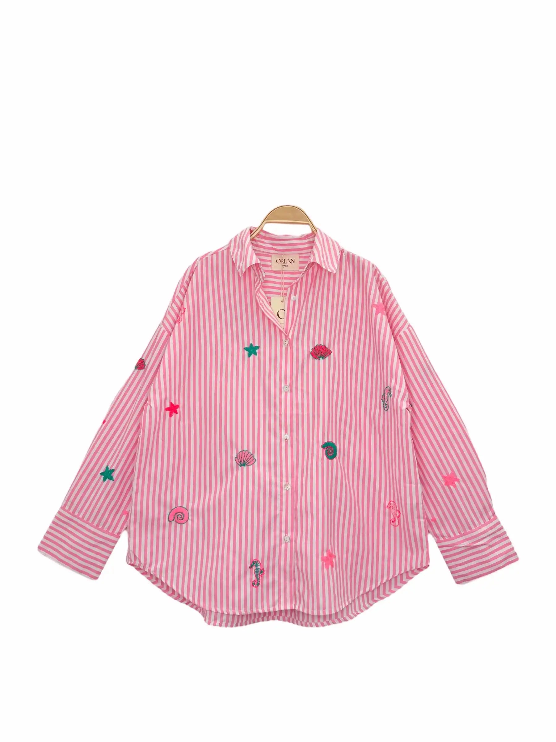 Chemise Mykonos à broderies