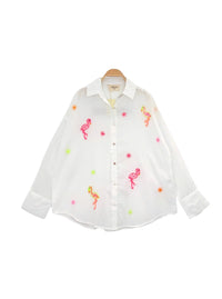 Chemise Milos à broderies