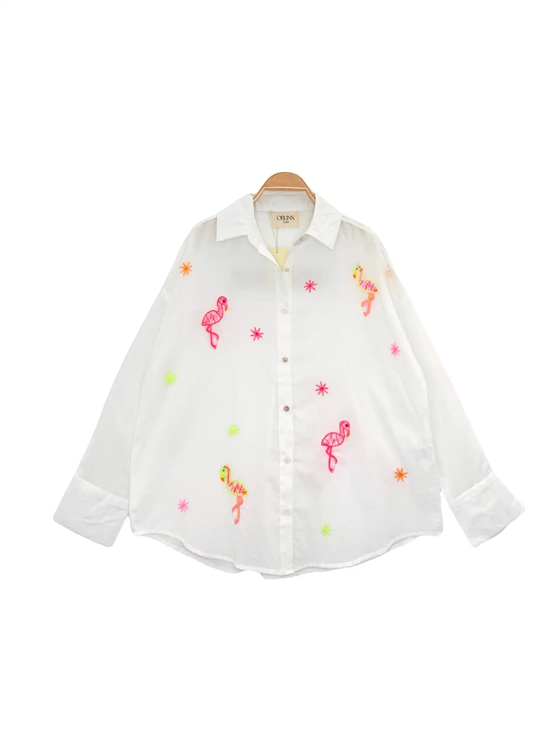 Chemise Milos à broderies
