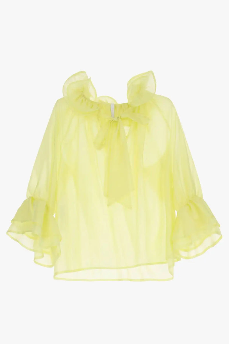 Chemise Imperial à volants Canarino