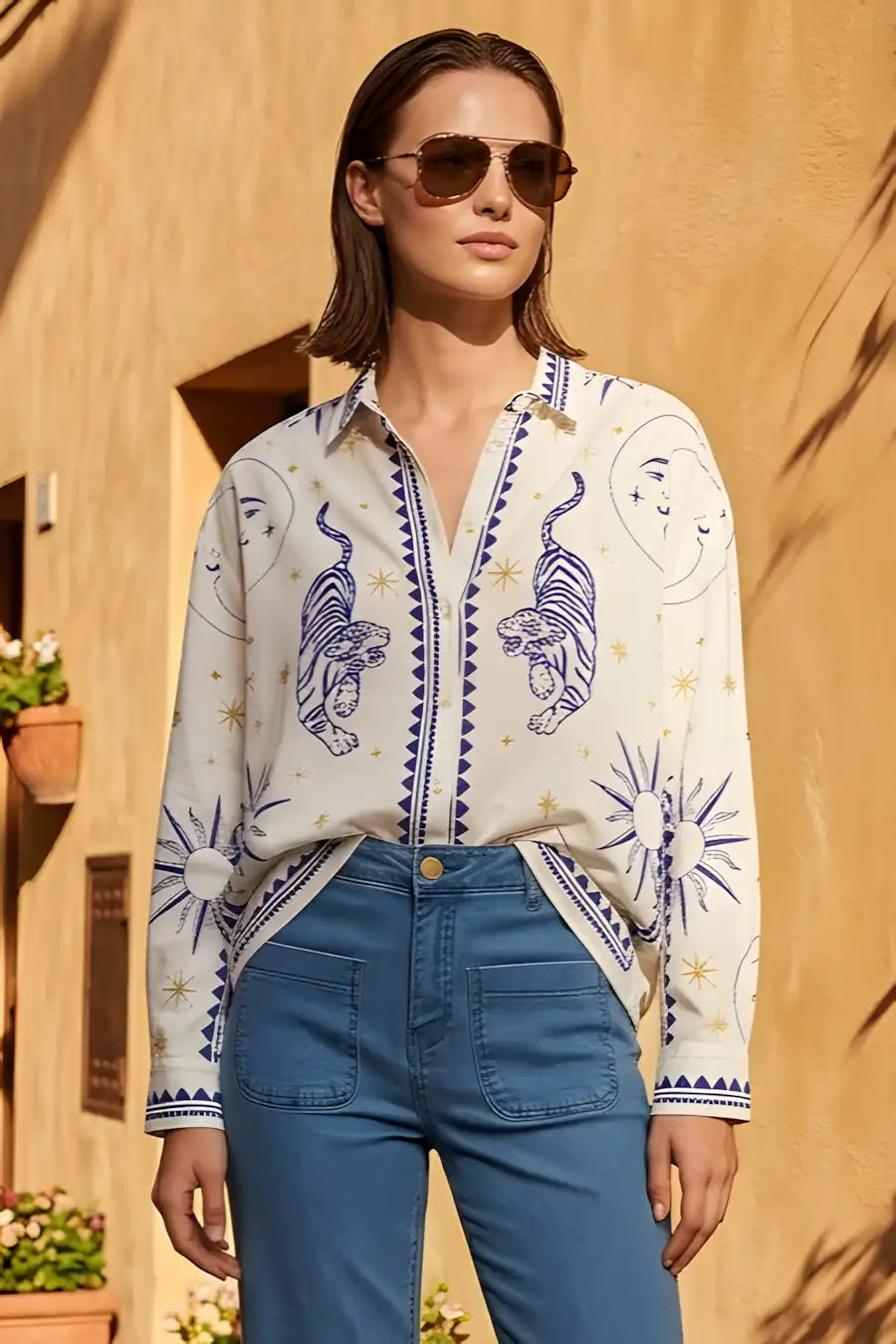 Chemise La Petite Etoile Chani Tigre