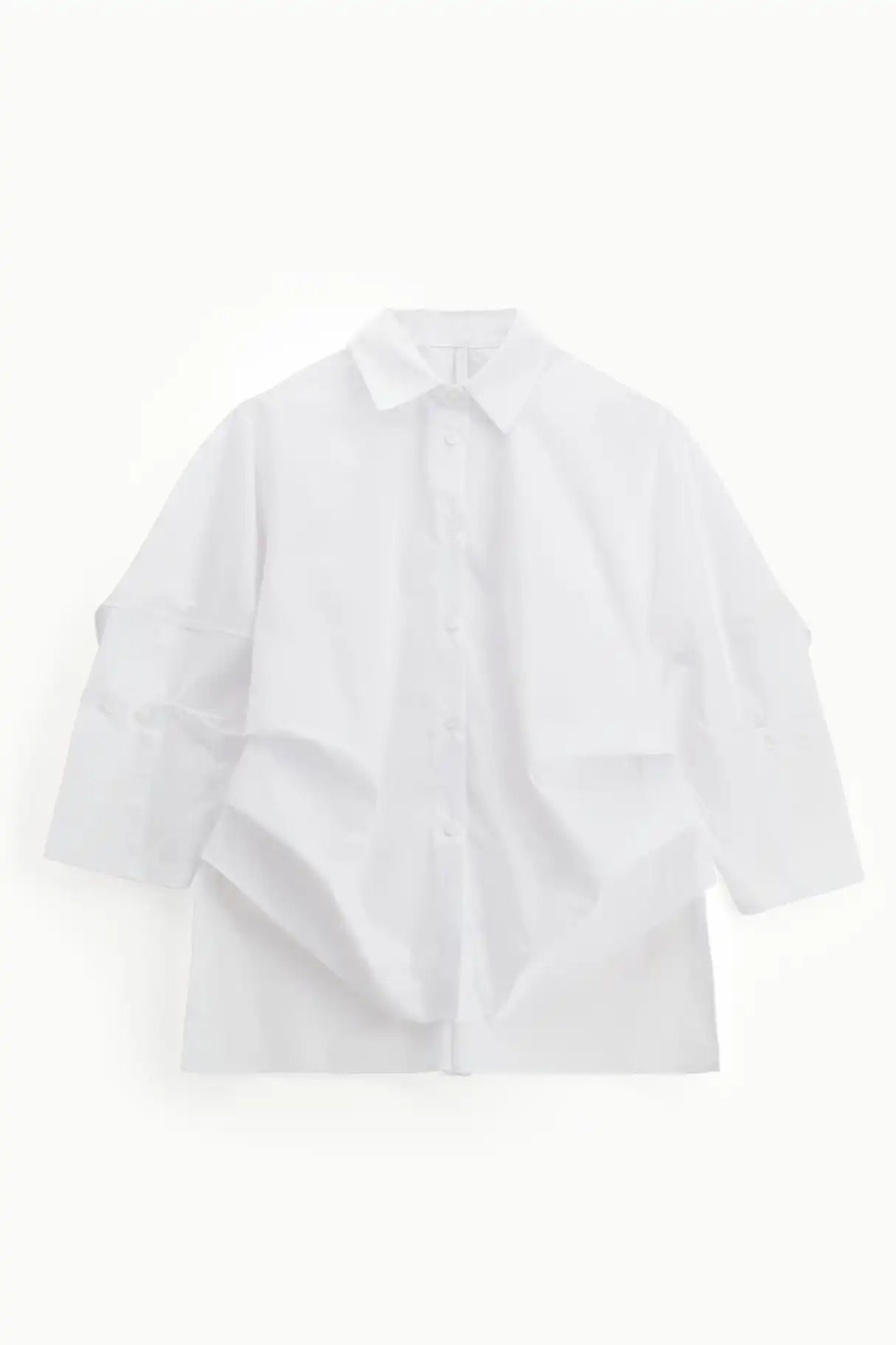 Chemise Imperial à empiècements Bianco