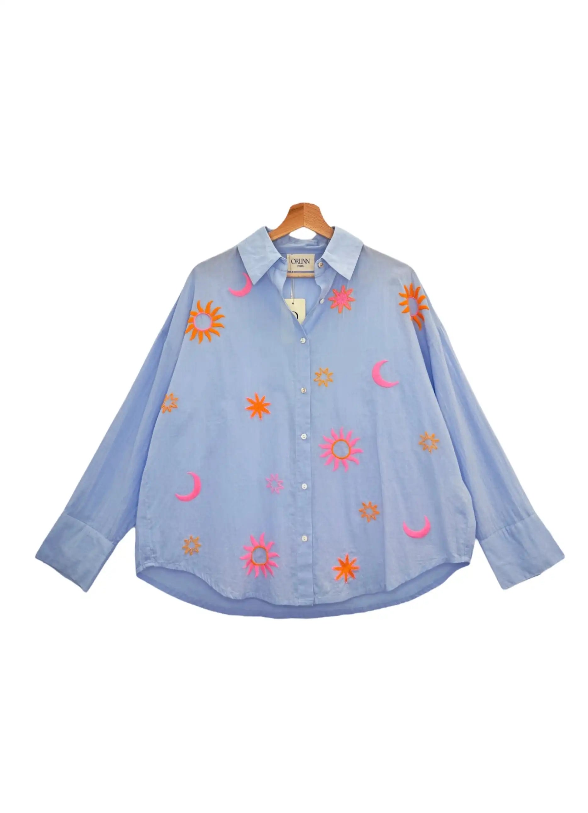 Chemise Paros à broderies