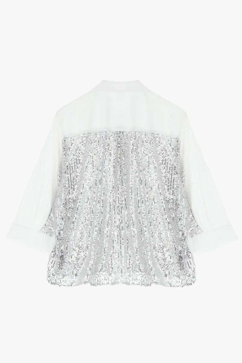 Chemise Imperial dos Sequins Bianco