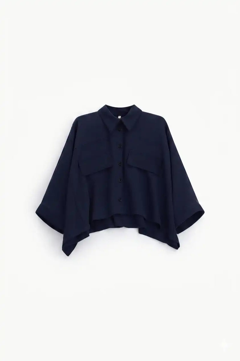 Chemise courte Imperial Blu