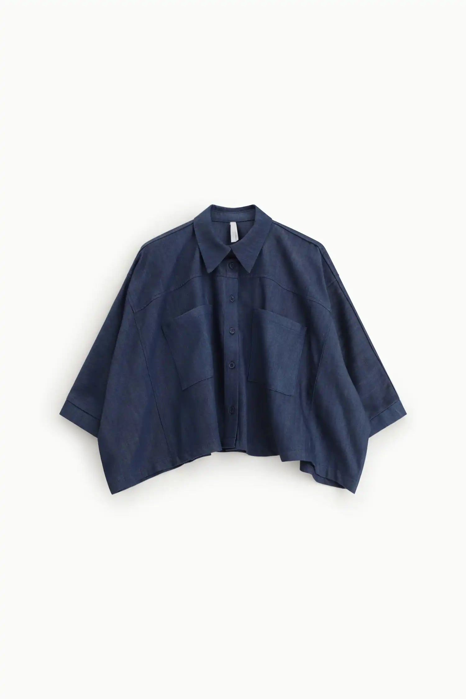 Chemise courte Imperial Blu Denim