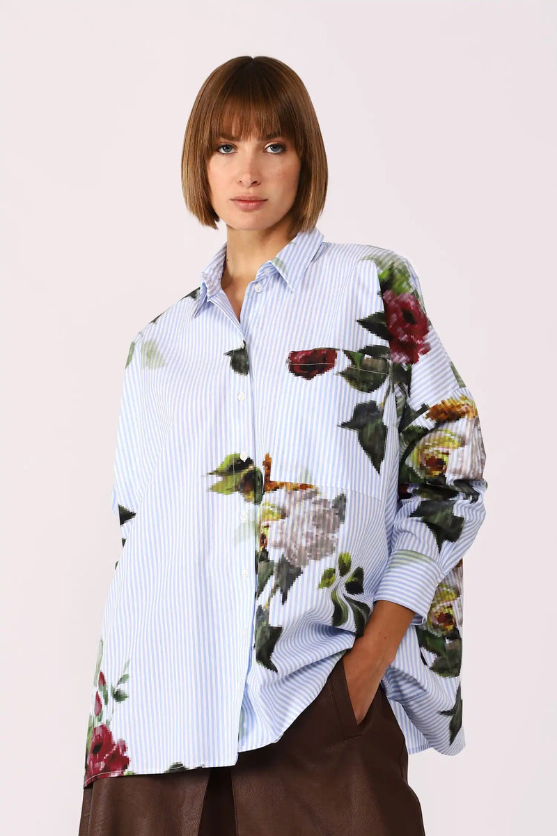 Chemise Dixie à fleurs Celeste