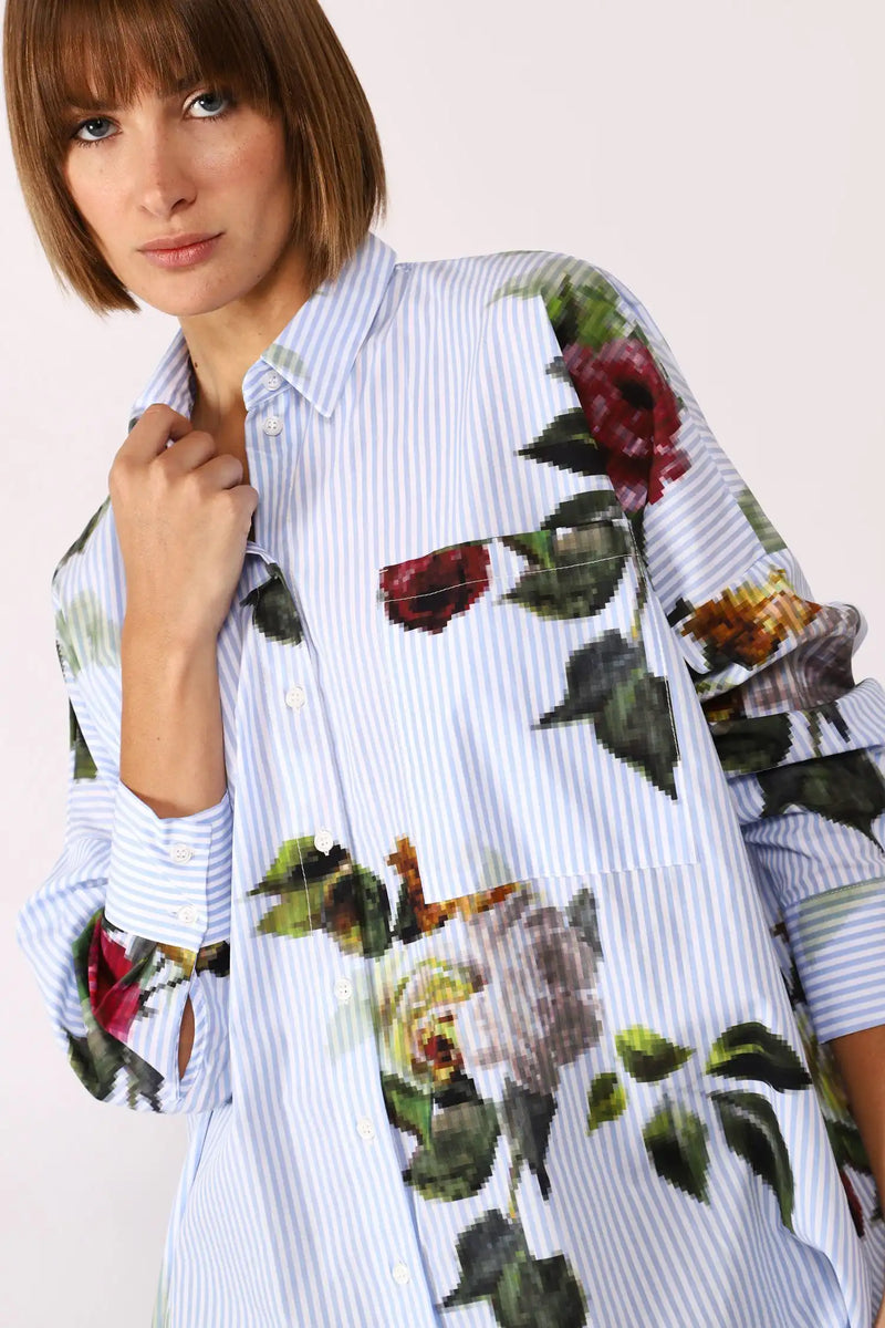 Chemise Dixie à fleurs Celeste