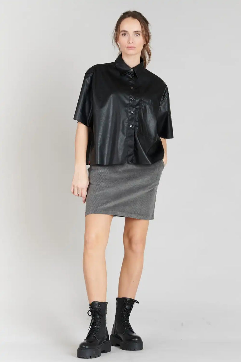Chemise Maevy Elle Noir