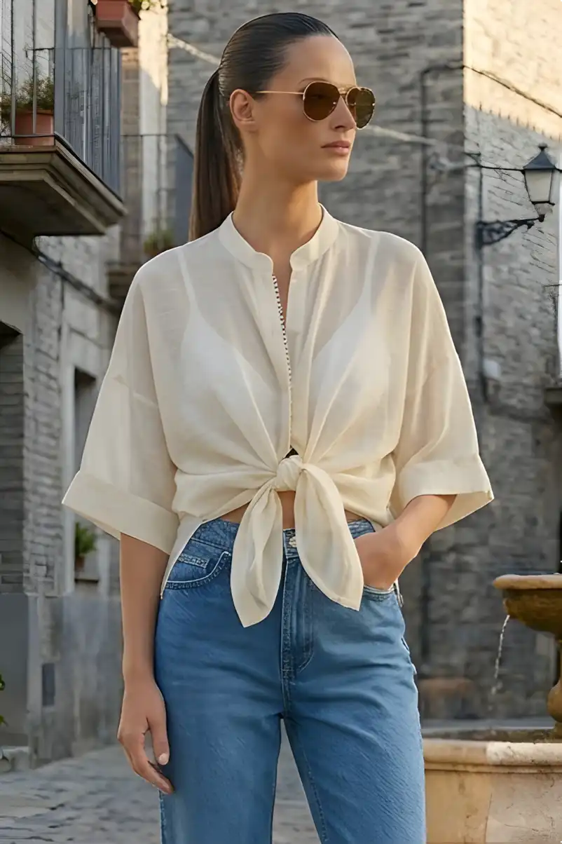 Chemise Légère Dixie Burro