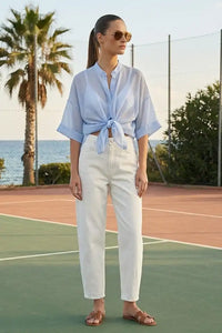 Chemise Légère Dixie Celeste