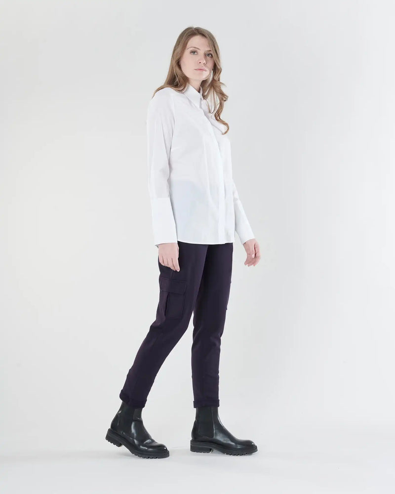 Chemise Hana San Fedora Blanc Optique