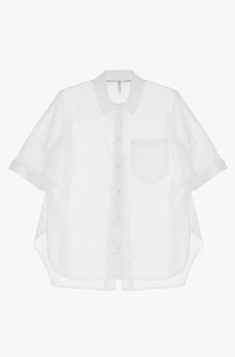 Chemise Imperial manches courtes Bianco