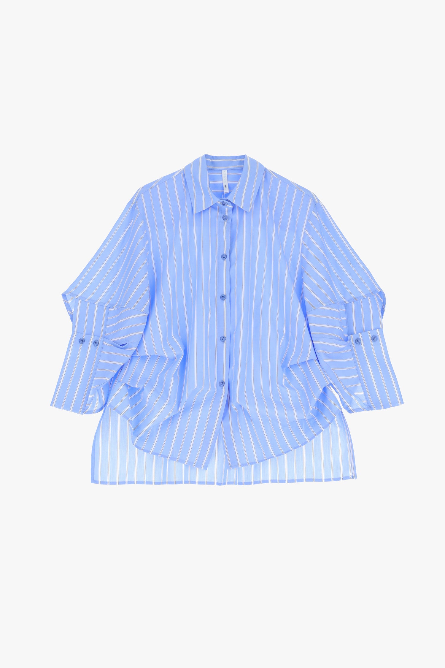 Chemise Imperial rayee à manches 3/4 larges 