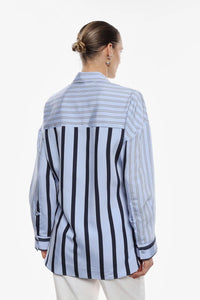 Chemise Imperial à rayures Azzurro/Blu