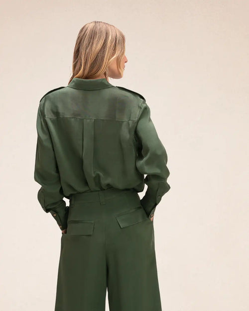 Chemise Karma Koma Indiana Duck Green