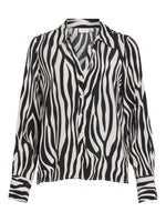 Chemise zèbre Vila Vifini Black
