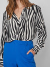 Chemise zèbre Vila Vifini Black