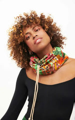 Col Snood Wild Colocco Zoulou Vert