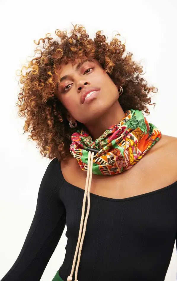 Col Snood Wild Colocco Zoulou Vert
