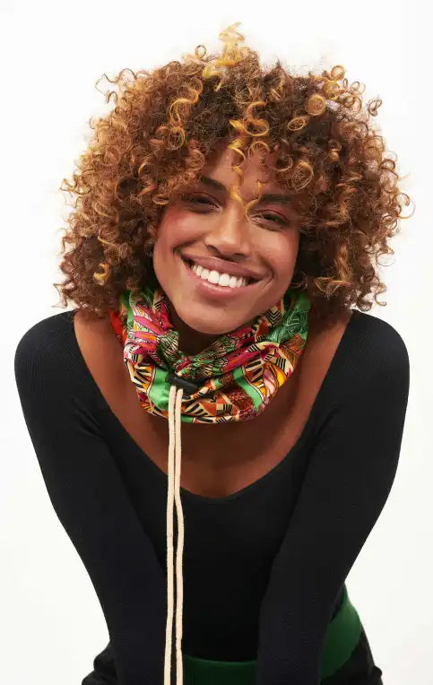 Col Snood Wild Colocco Zoulou Vert