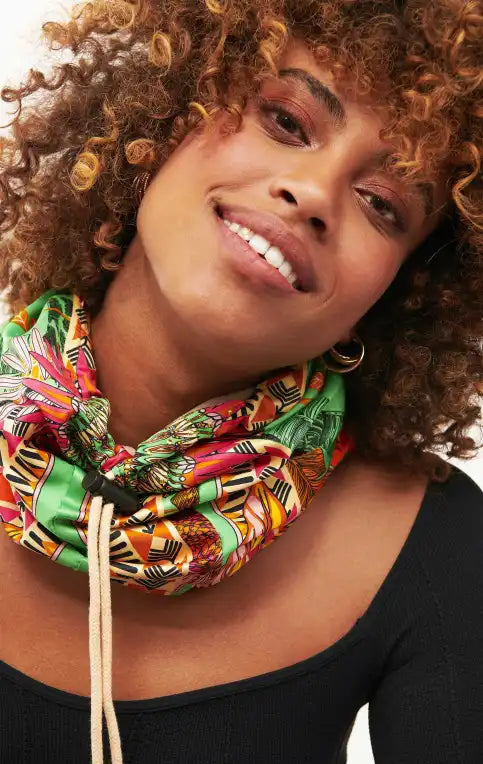 Col Snood Wild Colocco Zoulou Vert
