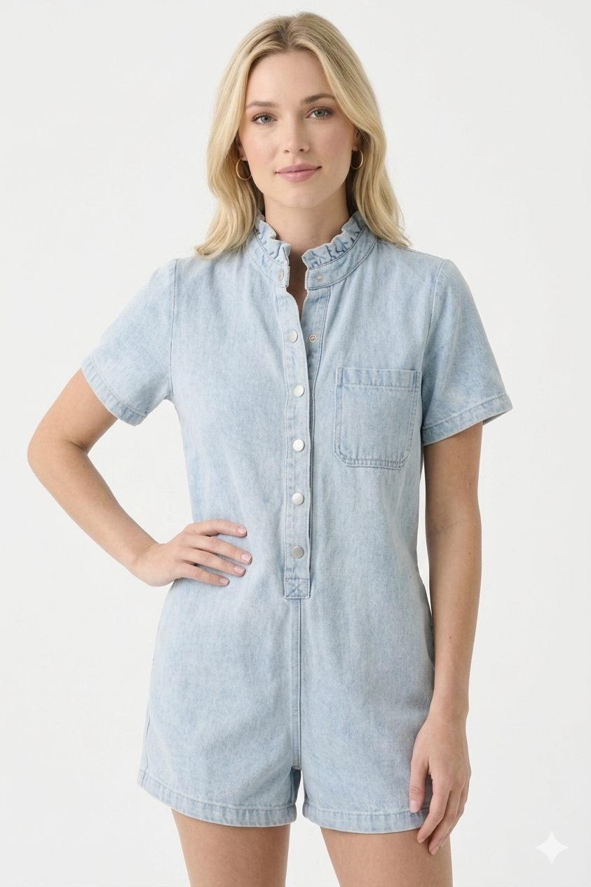 On aime porter cette combinaison avec une paire de mules pour un look casual chic !
