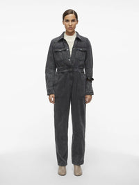 Combinaison Rouge by Vila Rounova Black Denim