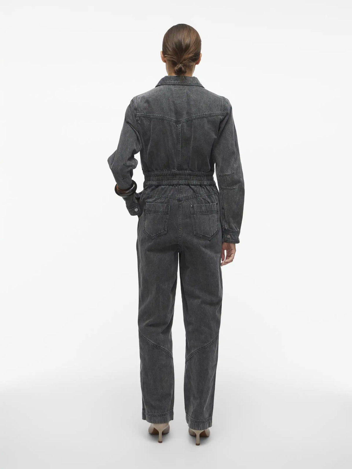 Combinaison Rouge by Vila Rounova Black Denim