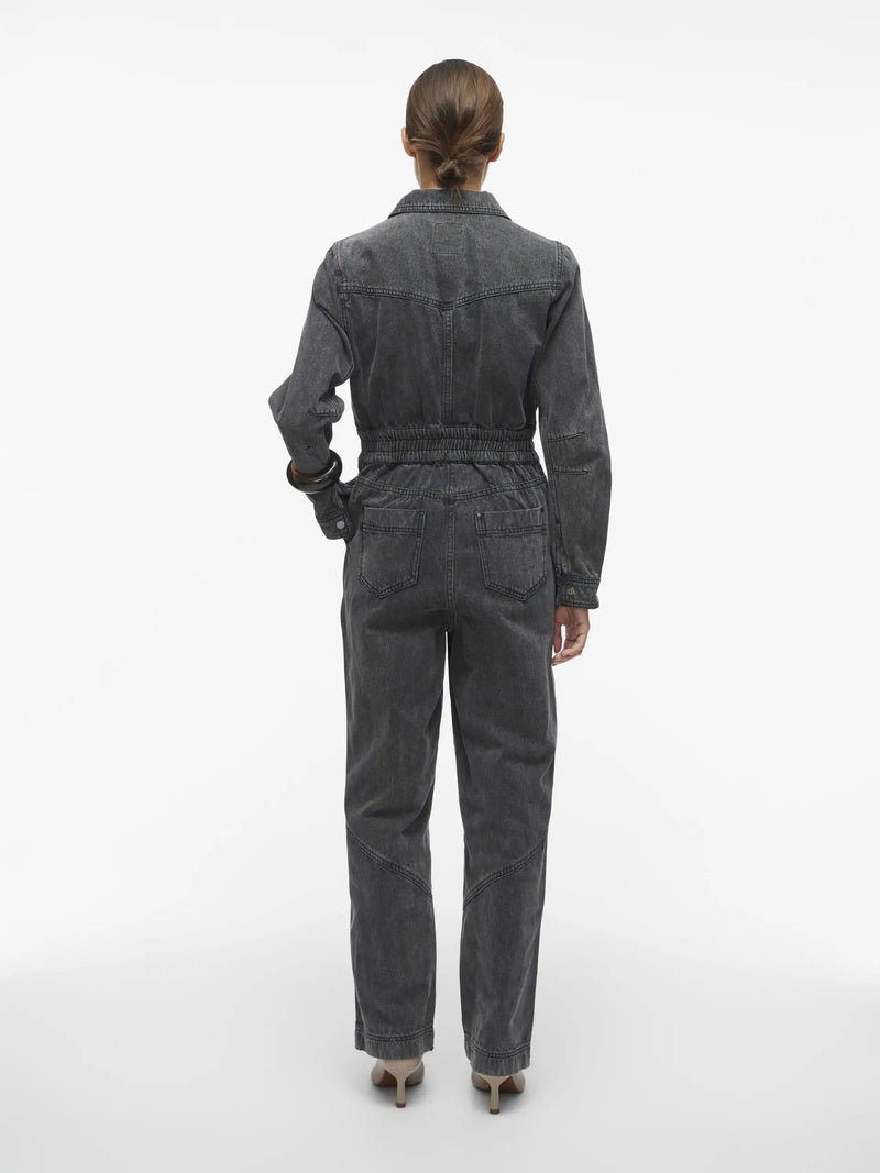 Combinaison Rouge by Vila Rounova Black Denim