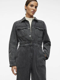 Combinaison Rouge by Vila Rounova Black Denim