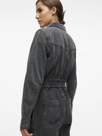 Combinaison Rouge by Vila Rounova Black Denim