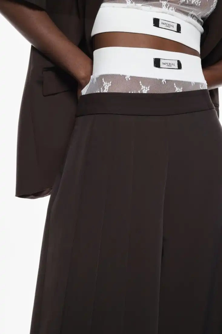 Short Imperial en dentelle Bianco