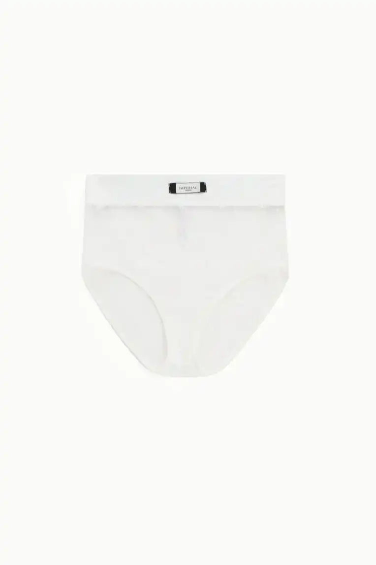 Short Imperial en dentelle Bianco