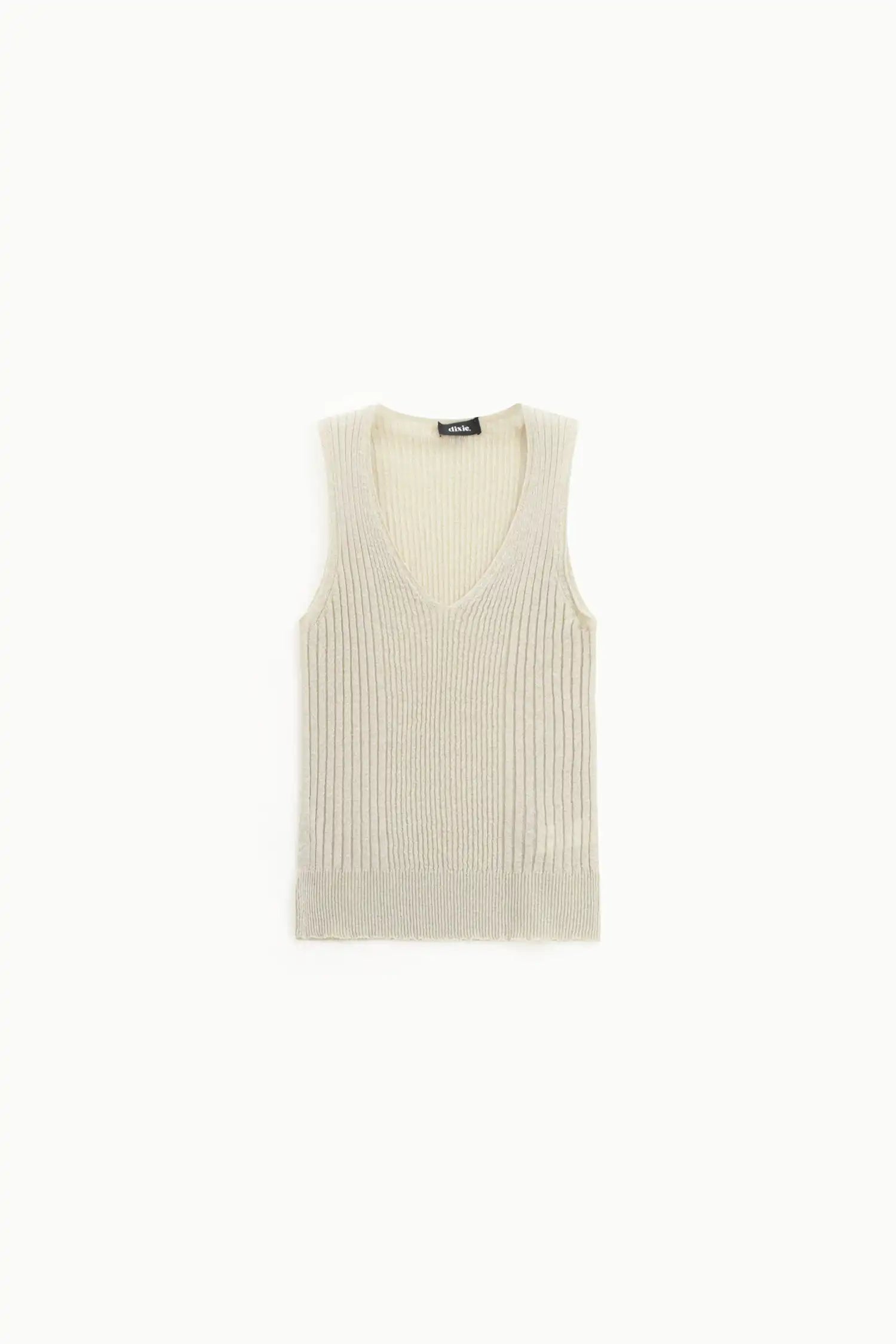 Débardeur en maille Dixie Oro chiaro