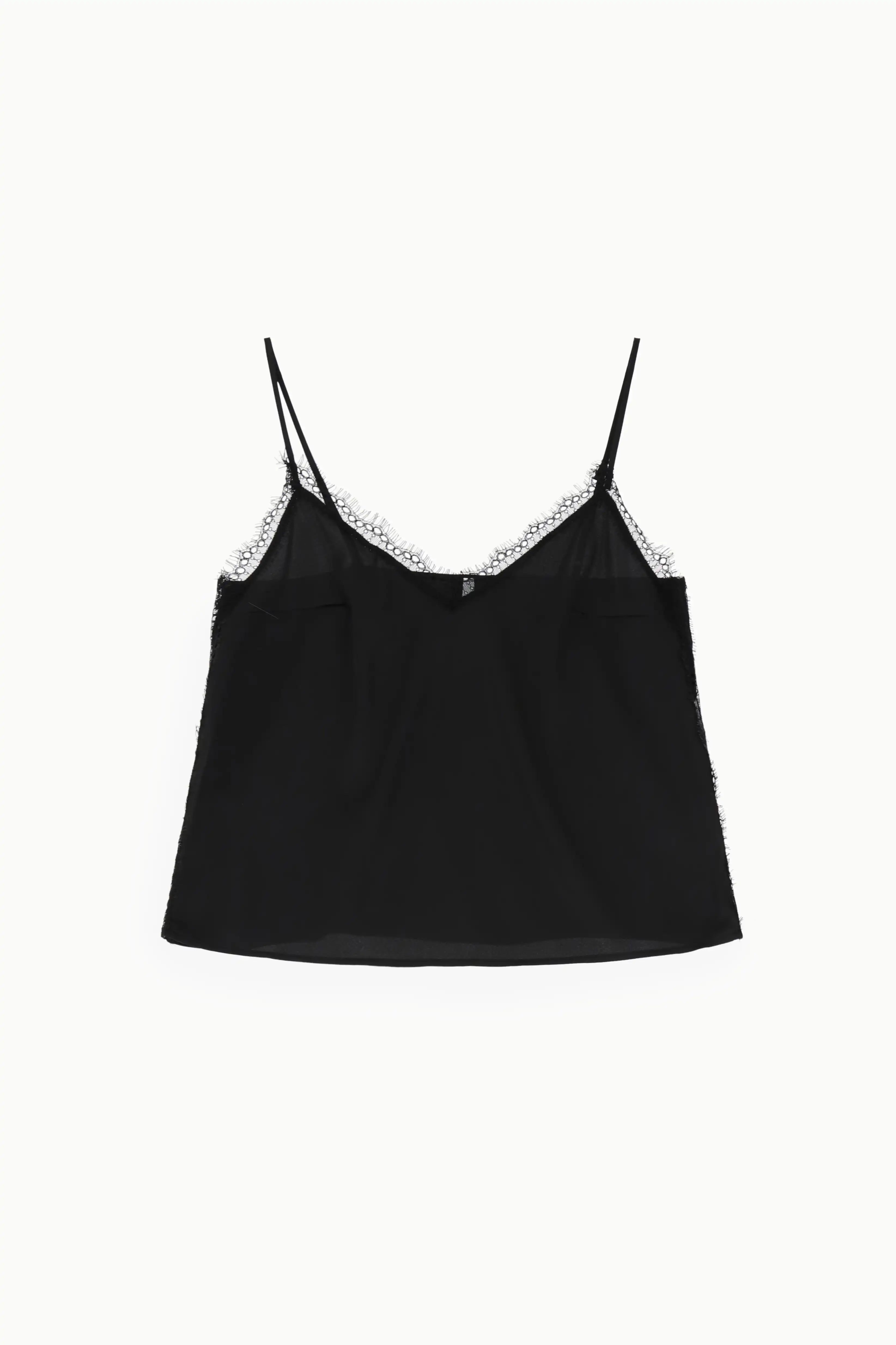 Débardeur Imperial dentelle Nero