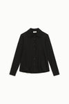 Chemise Dixie fluide col pointu Nero