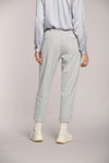 Chino Mason's Easy Jogger Prince de galles Gris clair