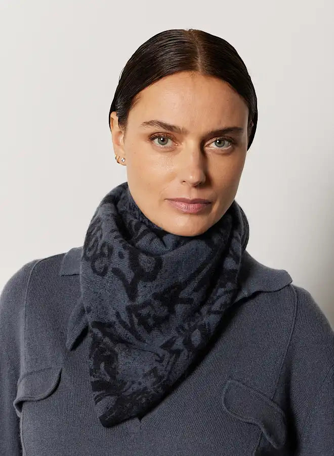 Echarpe Notshy Tiva Charbon/Noir