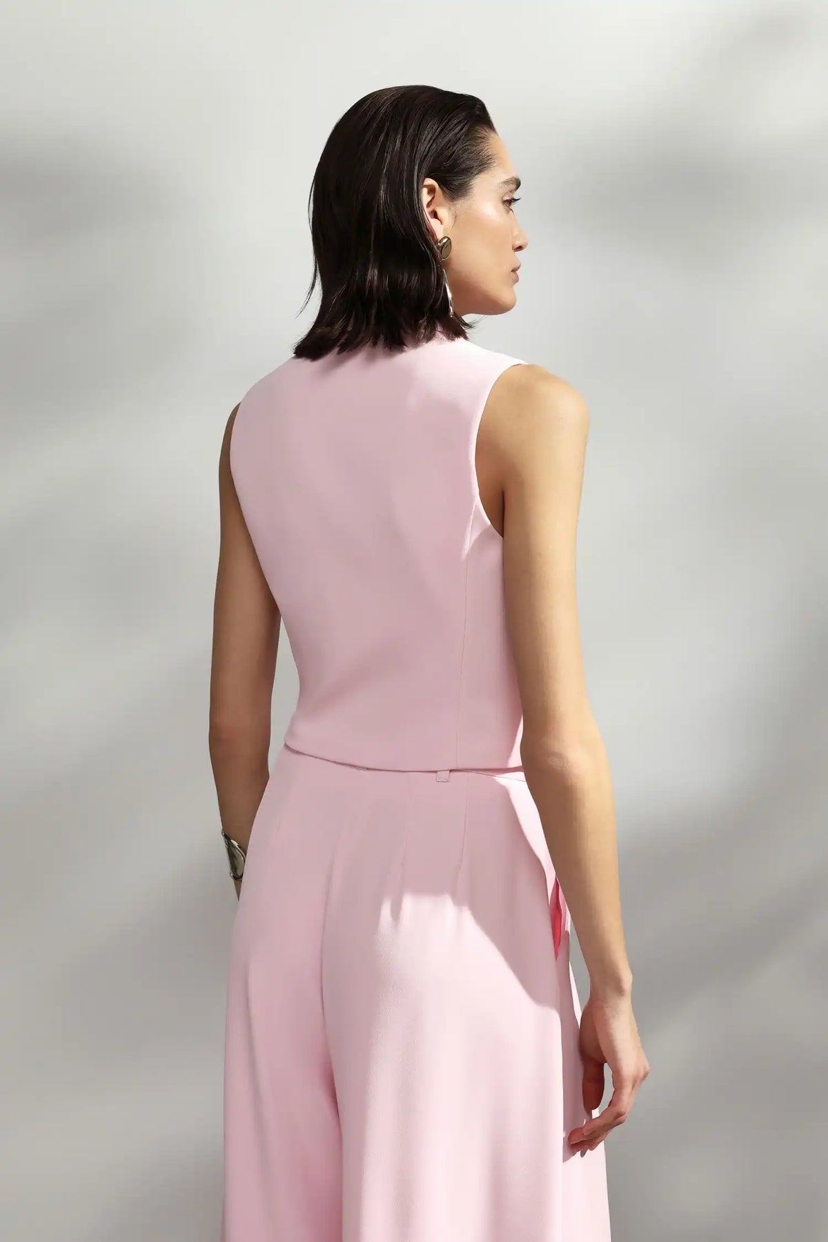 Gilet Imperial boutonné Rosa Confetto