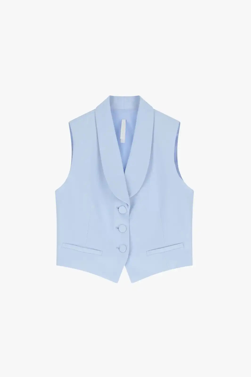 Gilet Imperial boutonné Sky