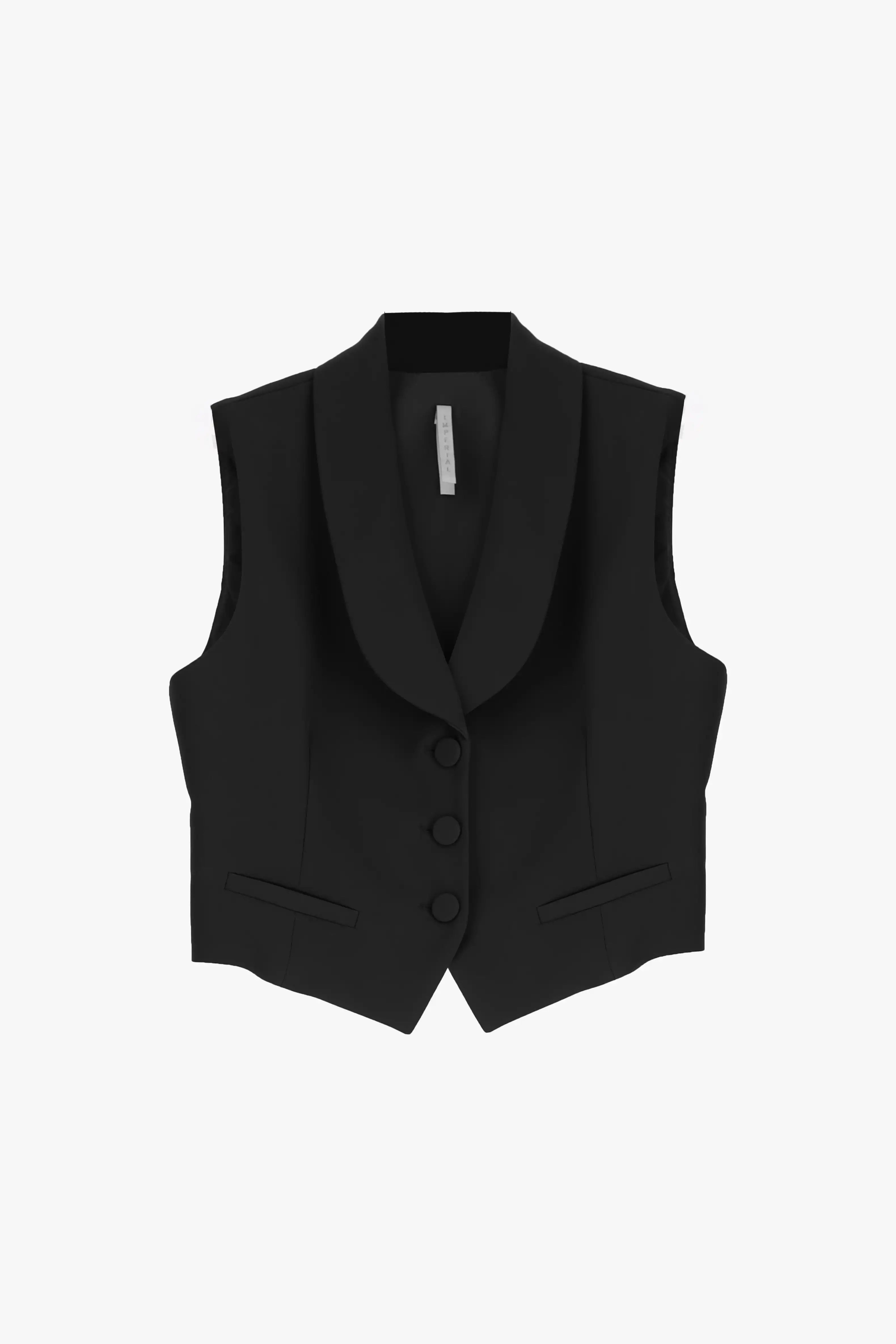 Gilet Imperial boutonné Nero