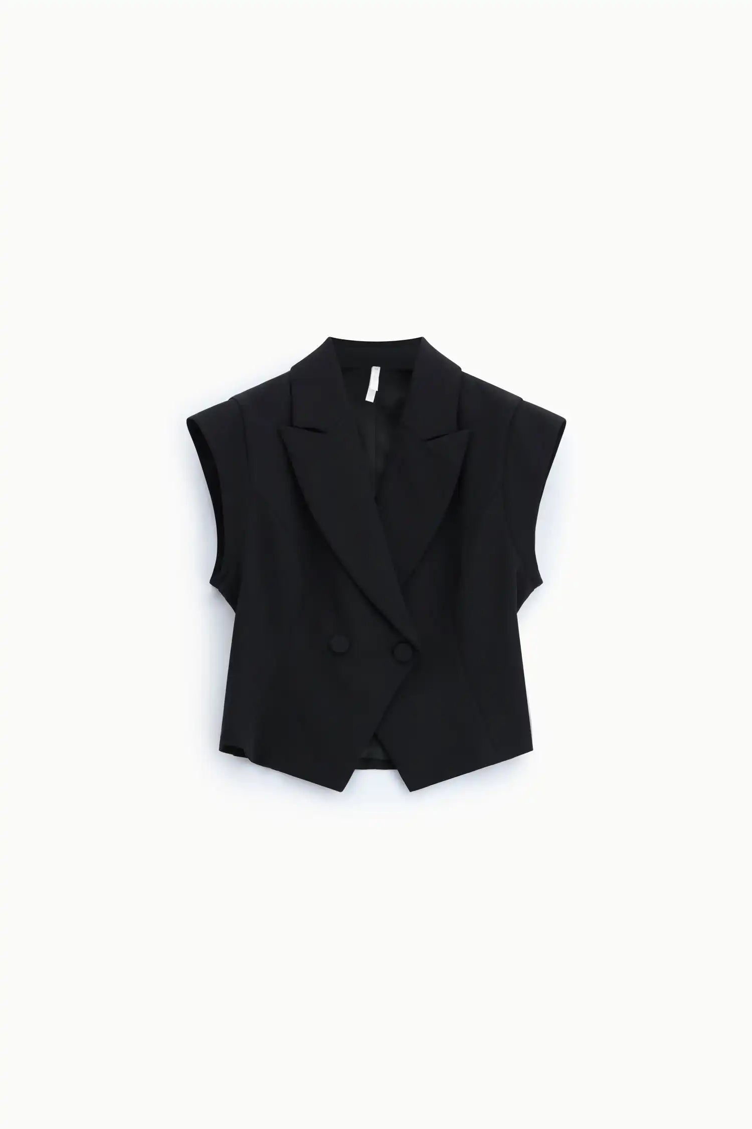 Gilet Imperial tailleur croisé Nero