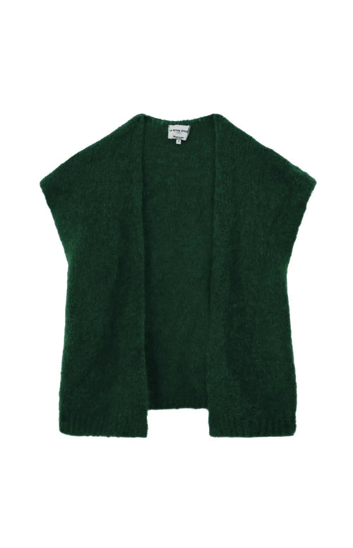 Gilet sans manche La Petite Etoile Sade Vert Foncé