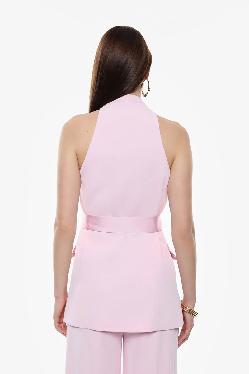 Gilet Imperial cache-cœur Rosa Confetto