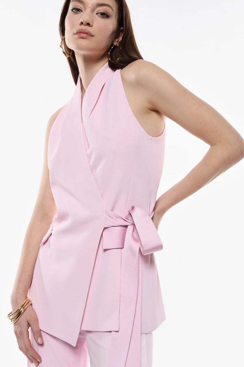 Gilet Imperial cache-cœur Rosa Confetto