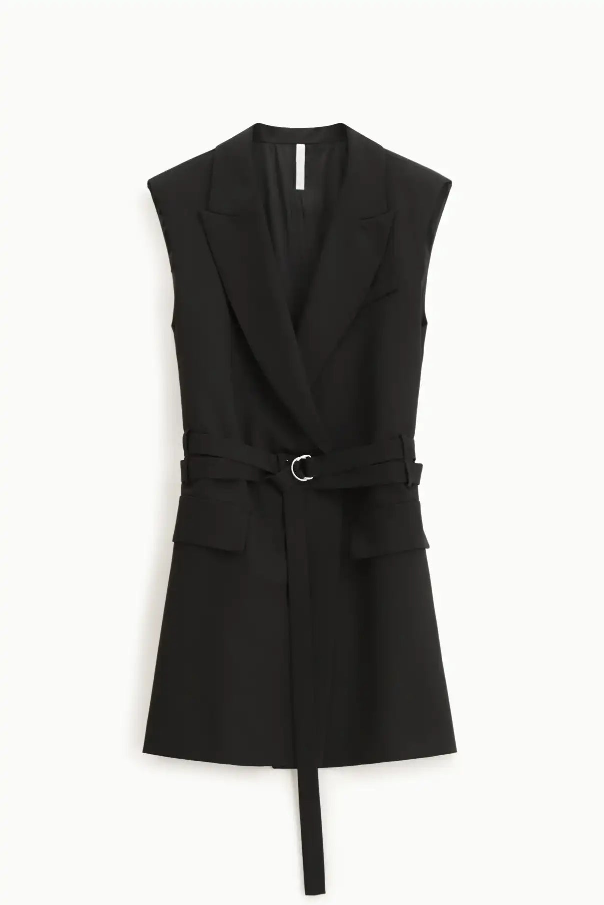 Gilet Imperial long ceinturé Nero