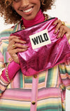 Grande Pochette Wild Twinkle Rose