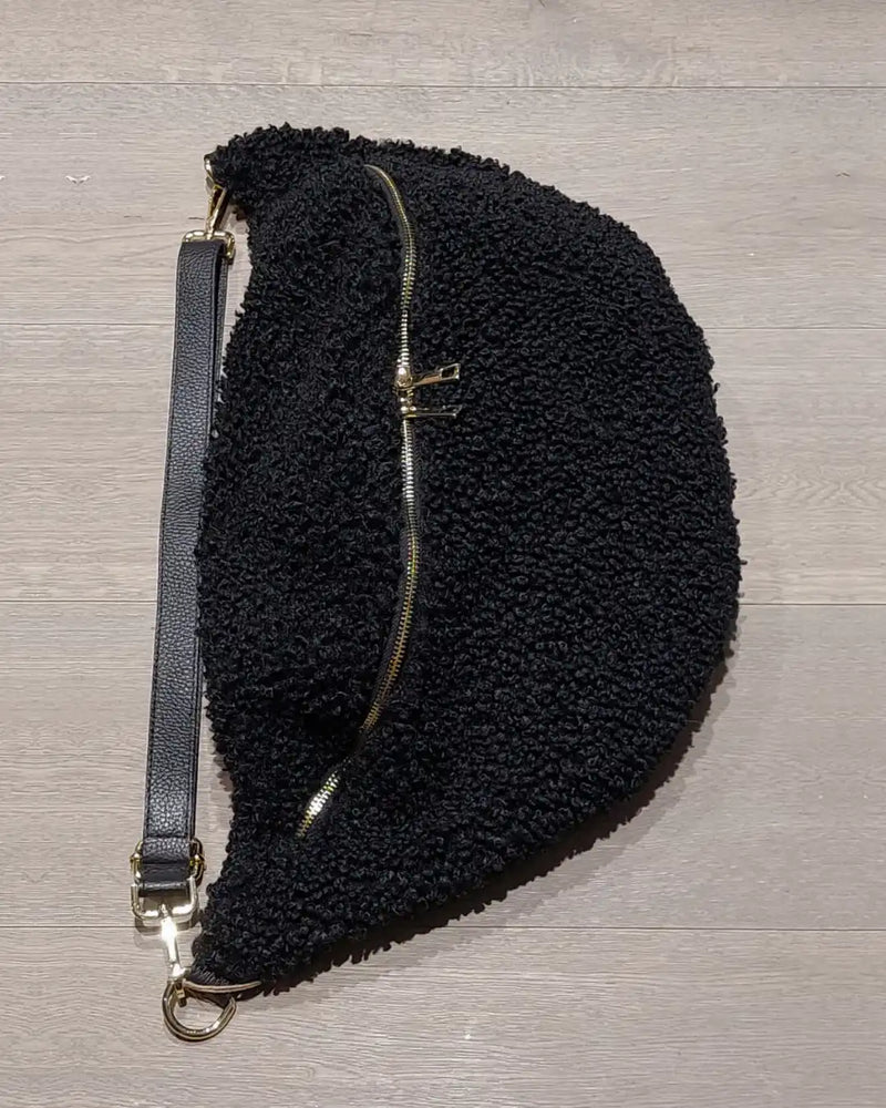 Grande Banane Sherpa Noir